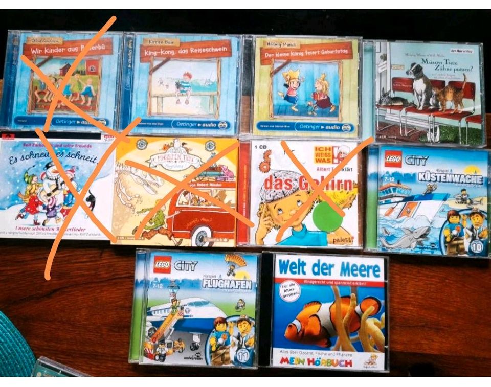 Konvolut CDs kinder Lego Zahnarzt welt der Meere Bullerbü in Magdeburg