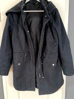 Jacke Parka Mantel Gr S 36 schwarz Übergangsjacke H&M Schleswig-Holstein - Schwentinental Vorschau