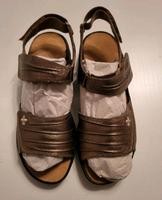 Annett Rieker Antistress Damenschuhe Gr.38 Gold Sandalen Sandalet Niedersachsen - Braunschweig Vorschau