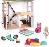 Lori Puppe und Puppenhaus Set – Mini Puppe 15 cm mit Loft B-Ware Häfen - Bremerhaven Vorschau