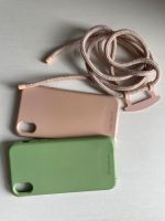 2 Handyhüllen iPhone XR mit abnehmbaren Band grün rosa München - Altstadt-Lehel Vorschau