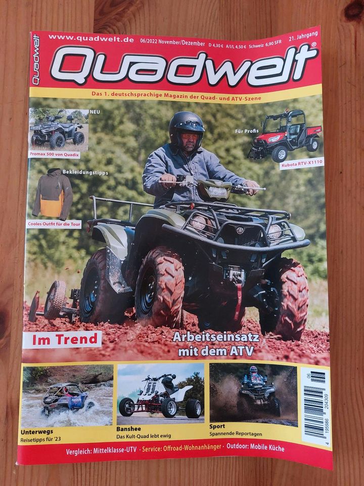 Quadwelt Zeitschriften gebraucht in Eisenach