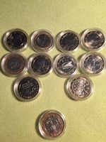 11 versch. 1 € Gedenk-Münzen aus Europa aus 2002 Düsseldorf - Mörsenbroich Vorschau