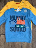 George 2 coole Sweatshirts Bagger in 3-4 Jahre 104 98 blau gelb Nordrhein-Westfalen - Hennef (Sieg) Vorschau