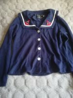 Collectif Cardigan 16 XL Blau Maritim Anker Strickjacke Rot Bremen - Neustadt Vorschau