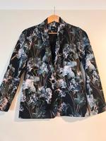 Blazer Blumen glänzend Asos Disko 80ies schick Bayern - Augsburg Vorschau