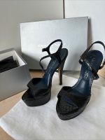 wNEU Designer Plateau High heels Gogo Leder Schwarz Gr. 35 Baden-Württemberg - Sinsheim Vorschau