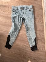 Reithose Hochbund Jeans hellblau Vollbesatz 42/44 Schleswig-Holstein - Thiesholz Vorschau