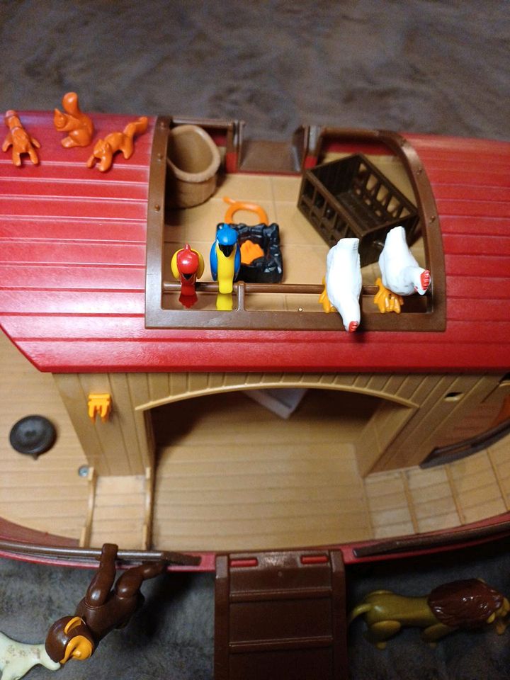 Playmobil Arche Noah Schiff Boot Tiere in Zetel