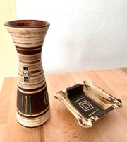 SET.Vase.Aschenbecher.NW.50er.60er.Jasba.Keramik.Aufkleber Nordrhein-Westfalen - Erftstadt Vorschau