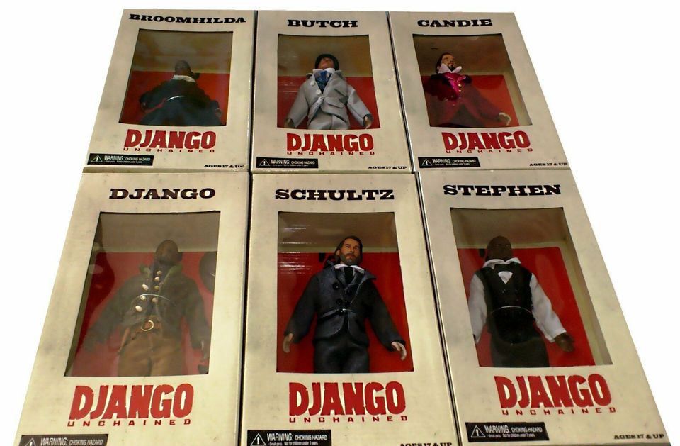 ★★★ Django Unchained, 6 Action-Figuren von NECA, NEU & OVP ★★★ in Thiendorf