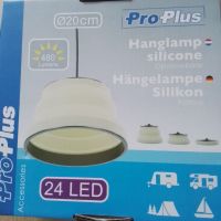 Camping Silicon Hängelampe Vorzelt 24 LED flach faltbar neu OVP Niedersachsen - Dötlingen Vorschau