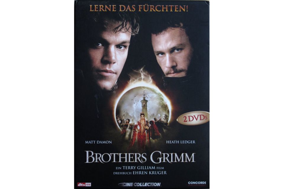 2-DVD: "Brothers Grimm" (Terry Gilliam, Matt Damon, Heath Ledger) in Düsseldorf