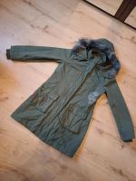 bpc bonprix Winterjacke Mantel Parka mit Stickerei Größe 40 Bayern - Moos Vorschau