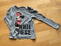 Minnie Mouse Langarmshirt von H&M in Gr. 112/128 für Mädchen Bayern - Augsburg Vorschau