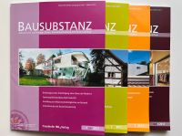 Fachzeitschrift BAUSUBSTANZ - Jahr 2017 - vier Hefte Altona - Hamburg Bahrenfeld Vorschau