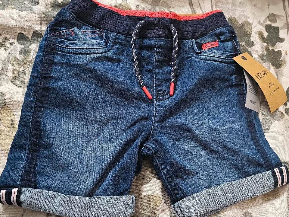 LOSAN Junge jeans Shorts Gr. 104 NEU in Stolberg (Rhld)