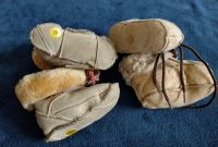 2 Paar Babyschuhe aus Leder/ Lammfell Rheinland-Pfalz - Mertloch Vorschau