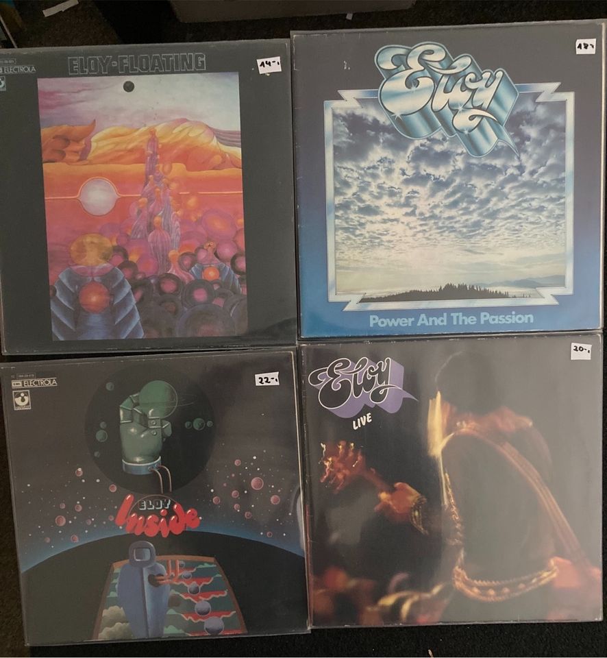 ELOY Vinyl-Lp Sammlung Schallplatten Progressive-Rock in Hiddenhausen