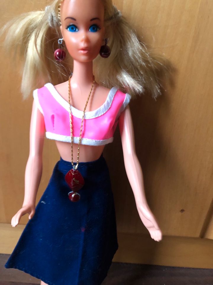 Barbie Schmuck, Ketten, Ohrringe Taschen, Schuhe, 70er Jahre in Leutkirch im Allgäu
