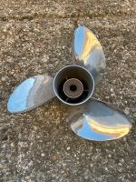 Propeller Edelstahl VA dreiblatt 3x16x21,5R Suzuki solas Hessen - Zwingenberg Vorschau