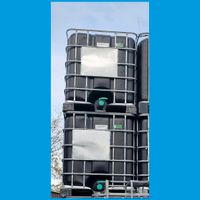 Wassertank, Regenfass, IBC-Container 1000L schwarz Rebottle. Nordrhein-Westfalen - Mechernich Vorschau