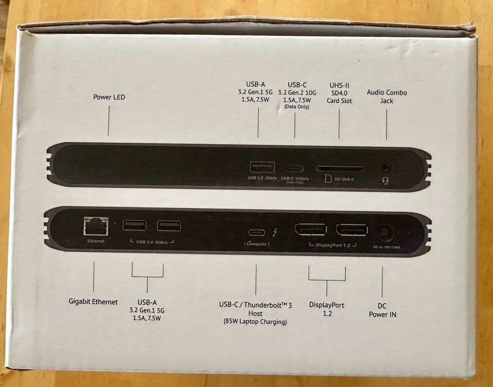 CallDigit USB-C Pro Dock USB-C & Thunderbolt™ 3 Universal Dock in Hermeskeil