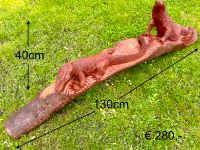 Waran 130cm Holzwaran Warane Reptilien Holz geschnitzt Essen - Essen-Werden Vorschau