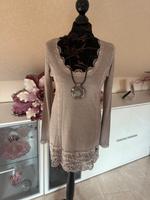 NEUW. TREDY SHIRT, GR. 38, BEIGE/ GRAU Niedersachsen - Vechelde Vorschau