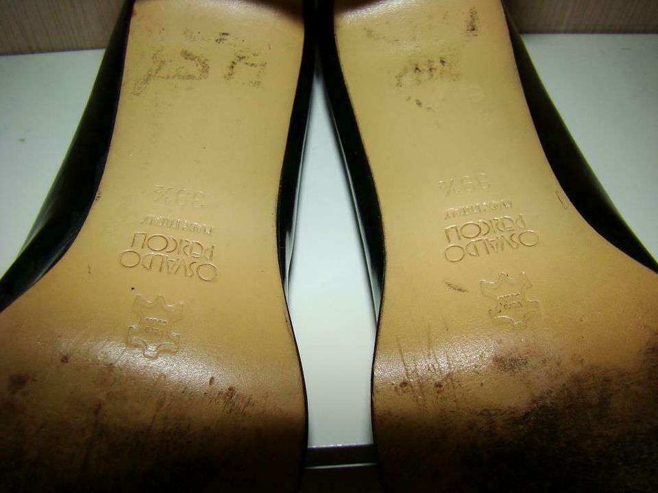 Pumps Osvaldo Pericoli made in Italy Leder 39 1/2 Top Zustand in Berlin