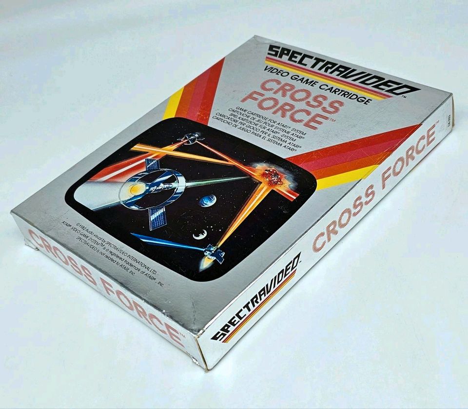 Cross Force Atari 2600 CIB Komplett OVP Boxed Arcade SpectraVideo in Weiterstadt