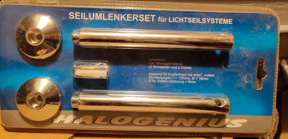 Seilumkehr-Set für Lichtseilsysteme, neu, original verpackt in Bamberg