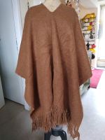 Alpaka Poncho 100% Alpaka Wolle naturbraun Peru Friedrichshain-Kreuzberg - Kreuzberg Vorschau