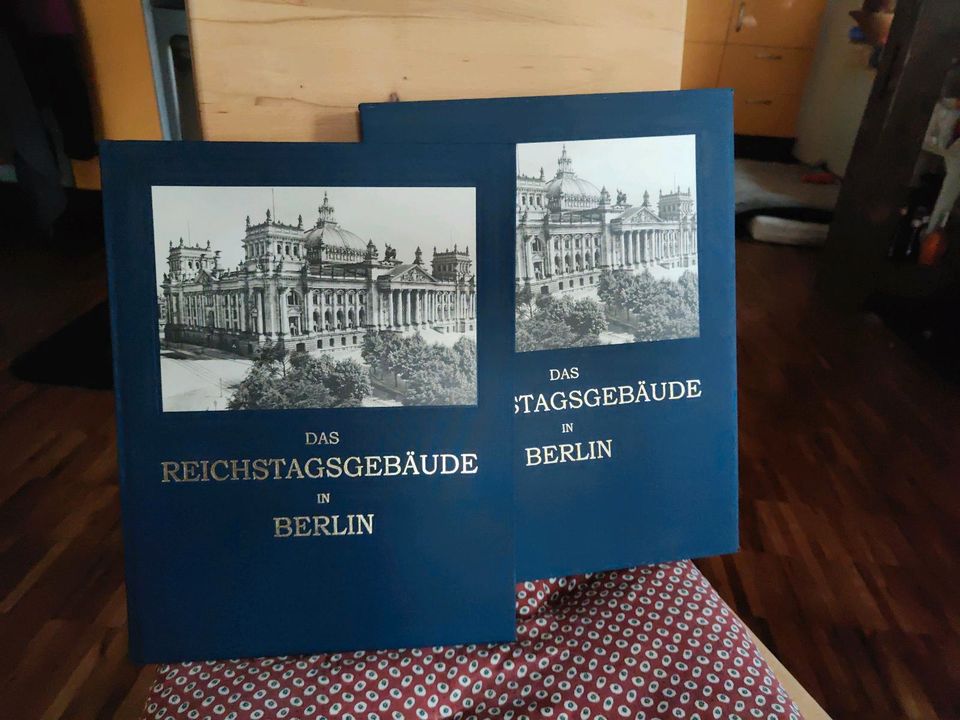 Das Reichstagsgebäude in Berlin, Buch im Leinwandschuber in Gerstetten