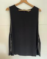 Elegantes schwarzes Top / Bluse von Garcia Jeans Gr. L Sachsen - Limbach-Oberfrohna Vorschau