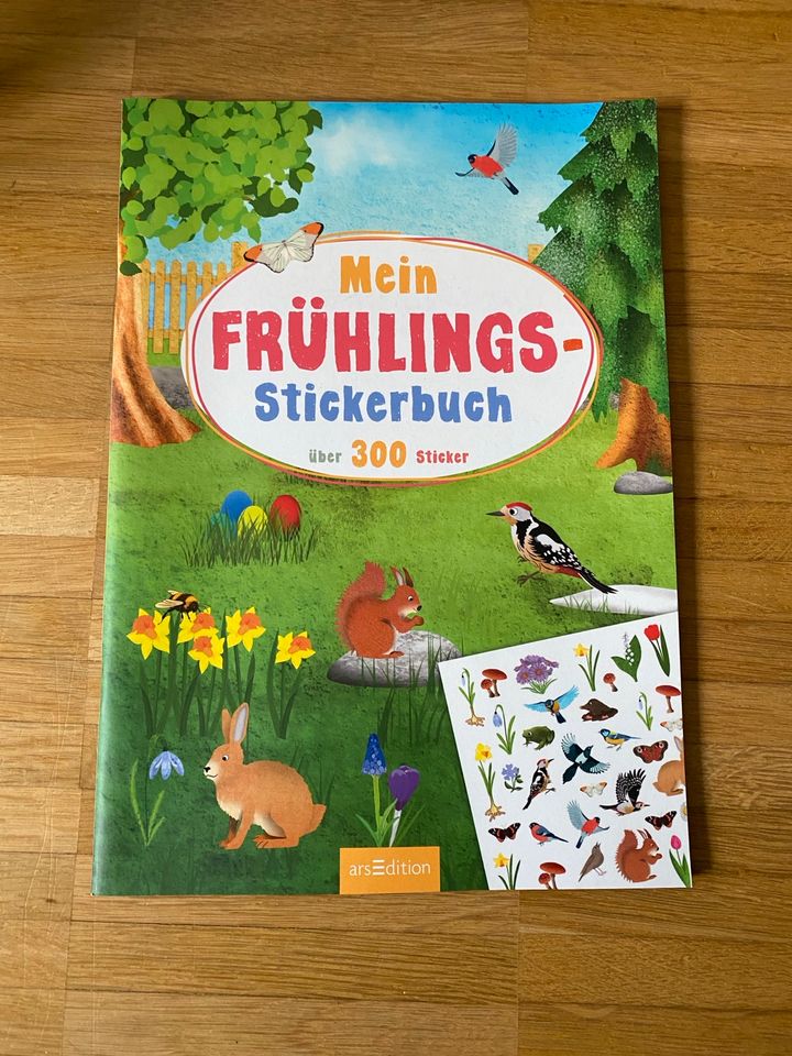 NEU Mein Frühlings-Stickerbuch, ArsEdition Basteln Stickern in Mülheim (Ruhr)