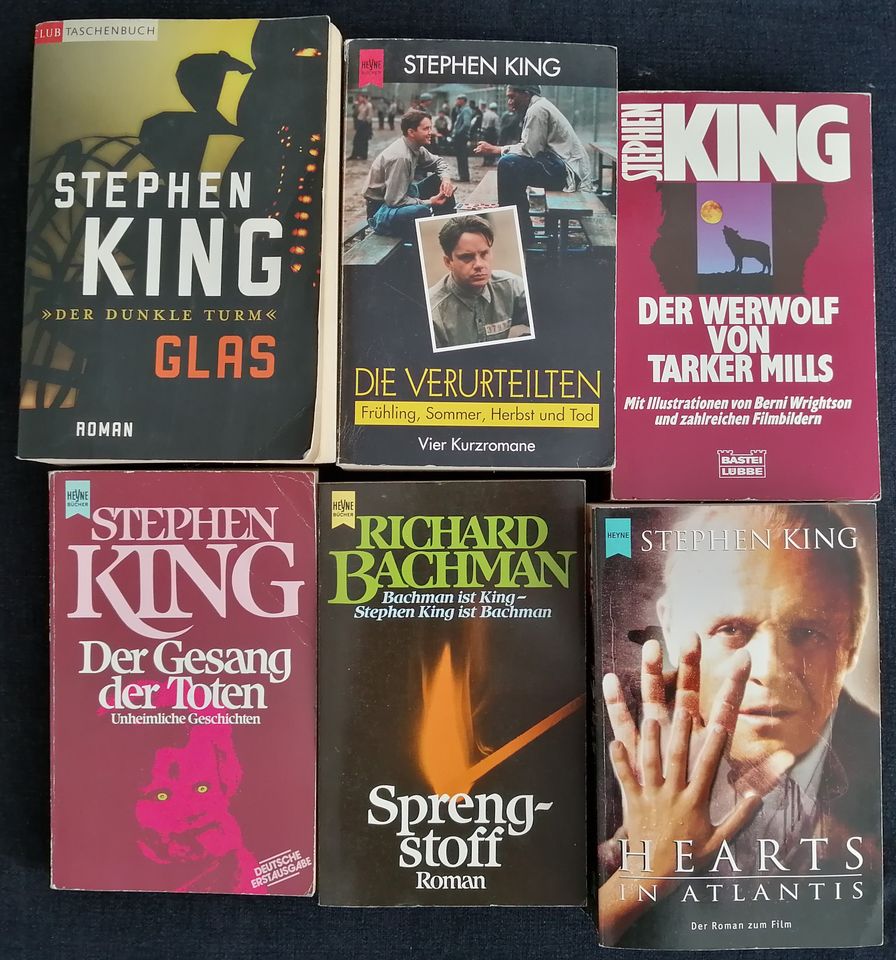 Mehr als 50 Romane von Stephen King günstig abzugeben in Winnenden