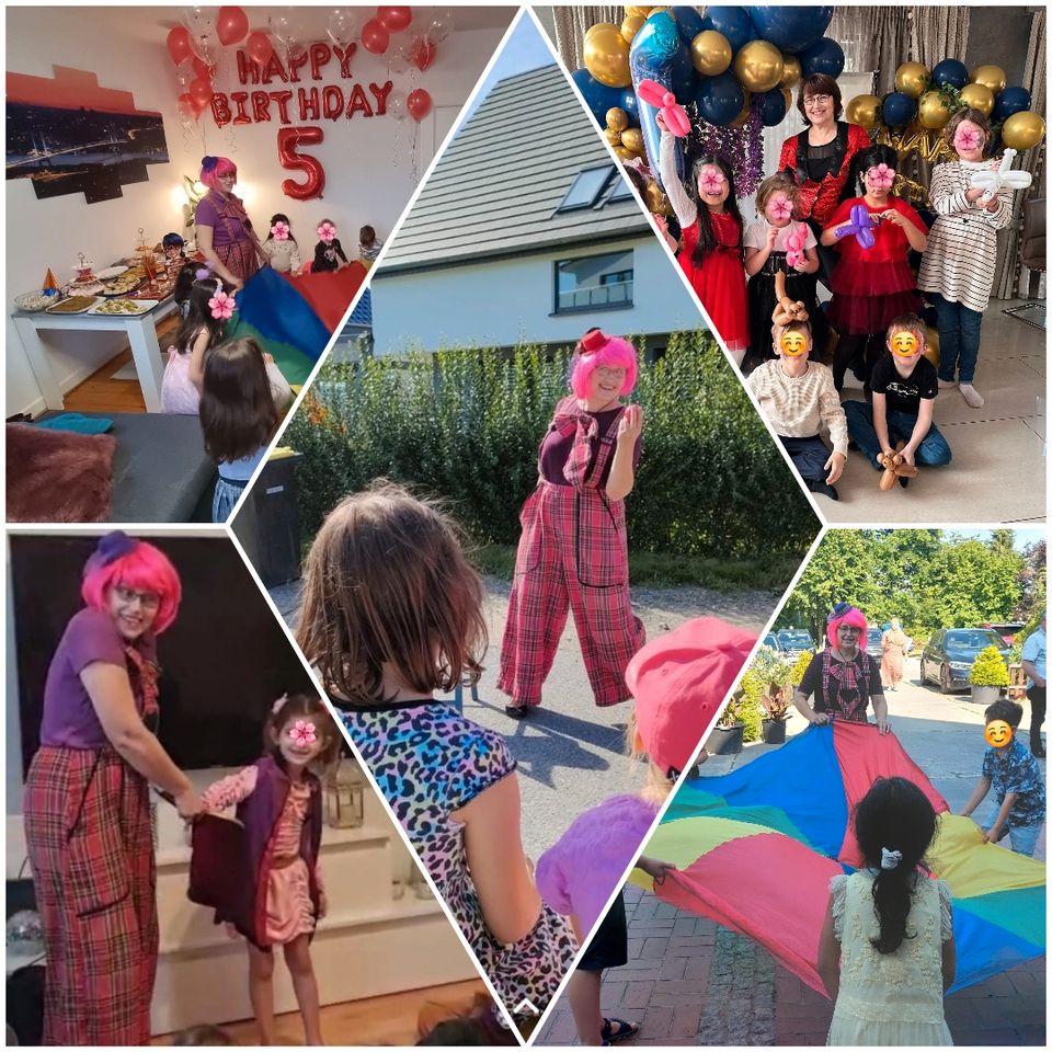 Kindergeburtstag,Kinderparty,Kinderschminke,Zauberer,Clown,Elsa in Bielefeld