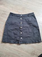 Rock Livre 38 M Jeansrock schwarz grau high waist Knöpfe Niedersachsen - Weyhe Vorschau