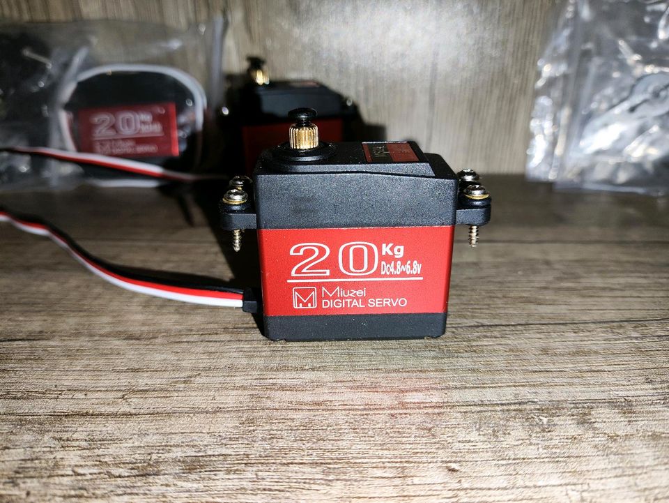 3x Miuzei Lenkservo 20kg Standardservo RC Car in Gievenbeck