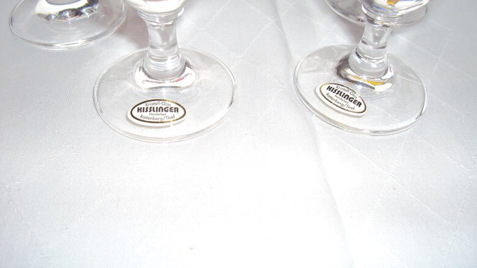 6 Schnapsgläser von "Kisslinger Kristall-Glas Rattenberg/Tirol" in Remscheid
