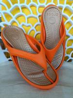 Crocs Athens Flip Flop Zehentrenner M10/W12 43-44 Orange/gold Nordrhein-Westfalen - Gronau (Westfalen) Vorschau