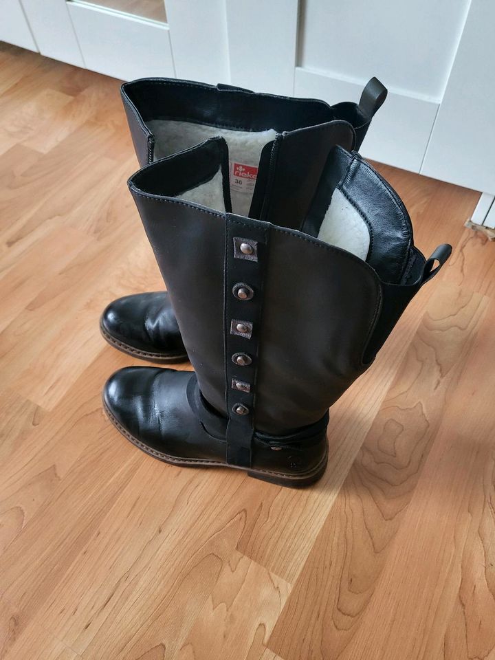 Stiefel Rieker Gr. 36 neuwertig ❤️ in Stockheim Oberfr