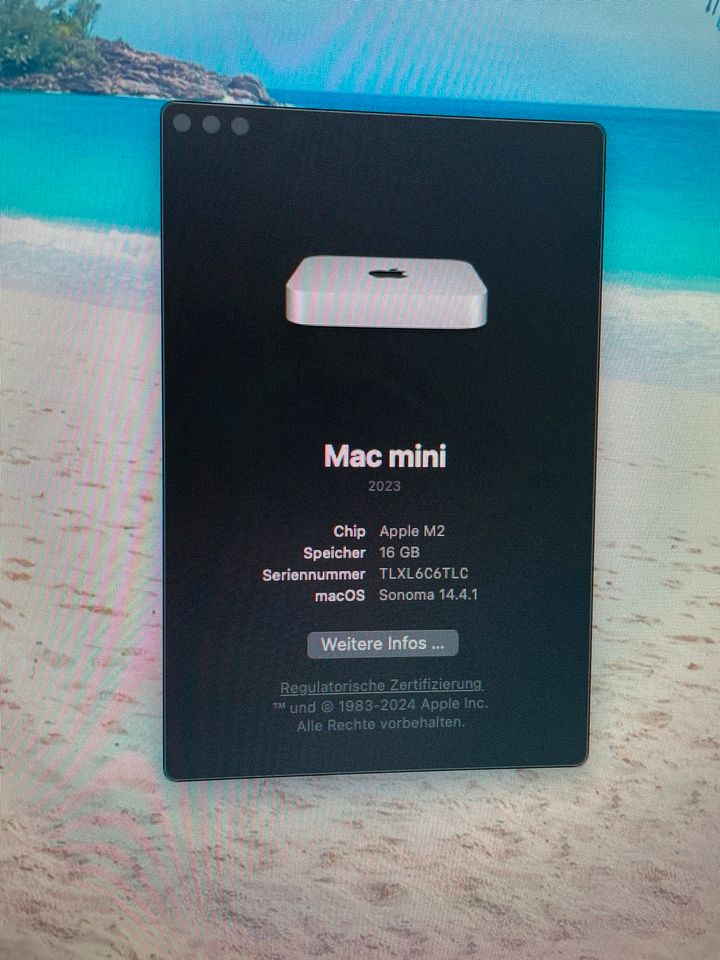 Apple Mac Mini M2 16GB in Harsewinkel - Marienfeld