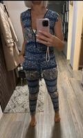 Sommer Jumpsuit/Einteiler locker blaues Muster 36 Rheinland-Pfalz - Höhr-Grenzhausen Vorschau