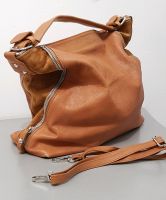 Leder Shopper Cognac Boho Handtasche Bayern - Kumhausen Vorschau