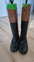 vibram Leder Stiefel Gr 39 anthrazit braun Hessen - Geisenheim Vorschau