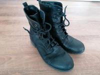 Tamaris Stiefel schwarz Gr. 39 Leder Boots Kiel - Suchsdorf Vorschau