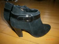 Designer Cypres Damen Wildleder Schuhe Stiefeletten schwarz Gr.37 Dortmund - Holzen Vorschau