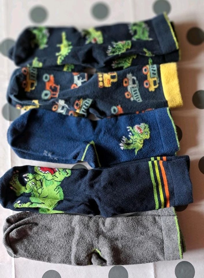 Socken Jungs Gr. 31/34 Paket 5 Paar in Pappenheim